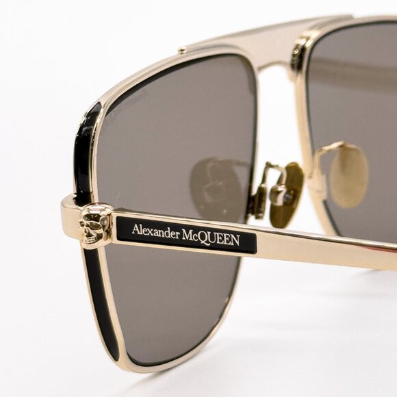 NEW AM0200S 002 ALEXANDER MCQUEEN SUNGLASSES AM0200S - Picture 5 of 14